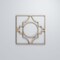 Ekena Millwork Small Gypsum Decorative Fretwork Wood Wall Panels, Birch, 11 3/8"W x 11 3/8"H x 3/8"T WALW12X12X0375GYPBI - alternate 6